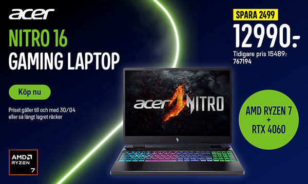 Acer Nitro 16 Gaming Laptop