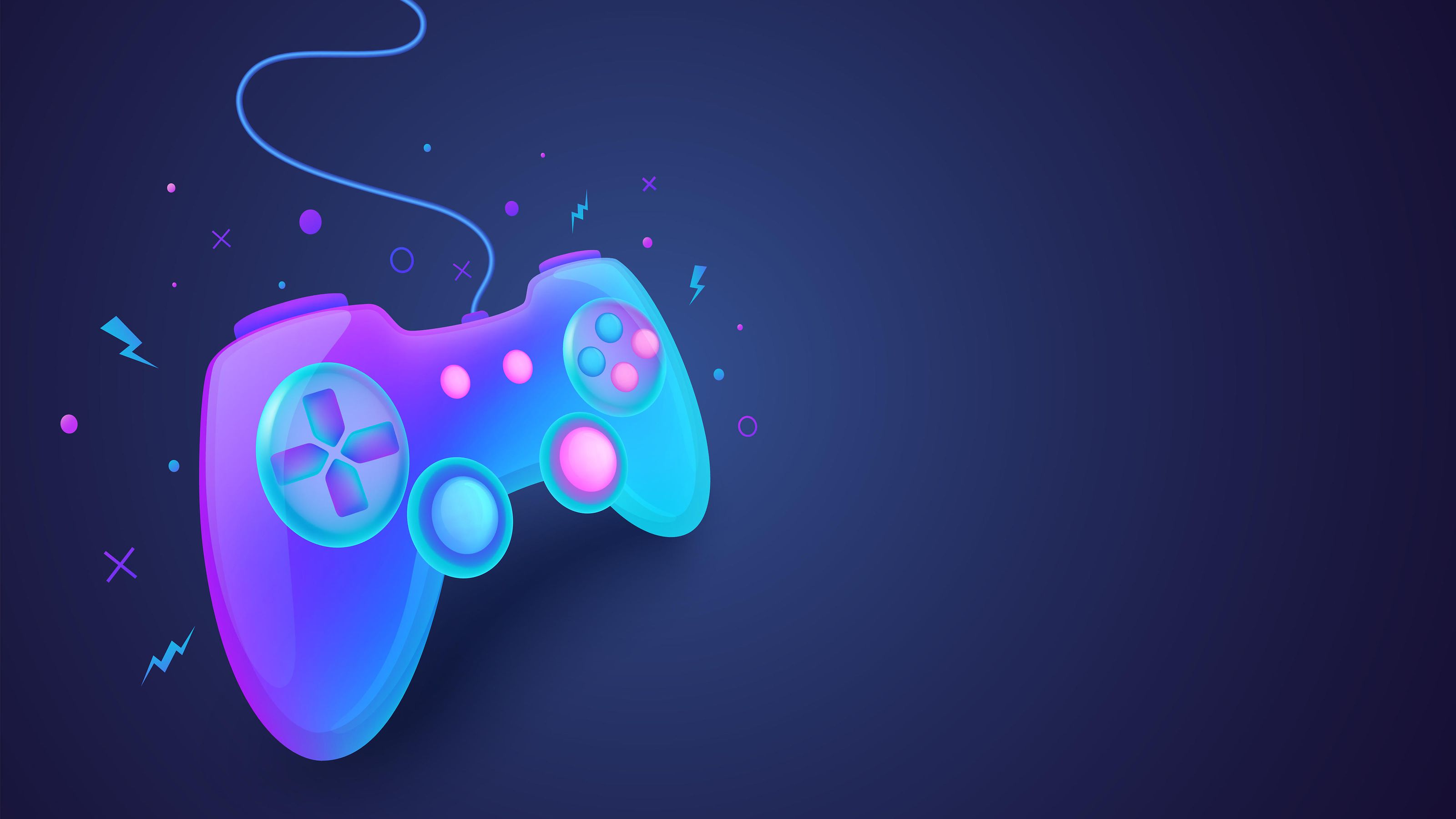 Illustration av xbox handkontroll