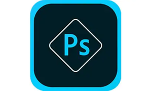 Photoshop Express logotyp.