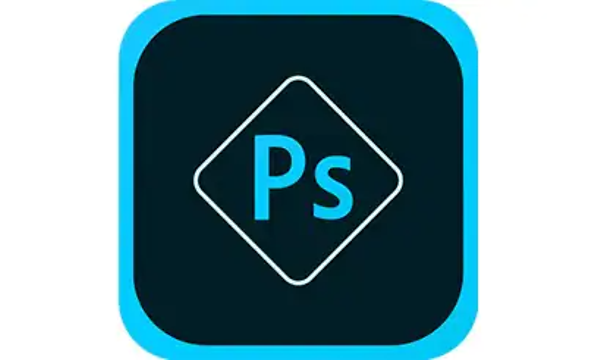 Photoshop Express logotyp.