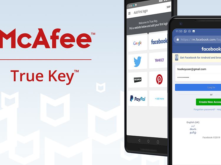 True Key McAfee L senordshanterare Elgiganten True Key McAfee L senordshanterare Elgiganten
